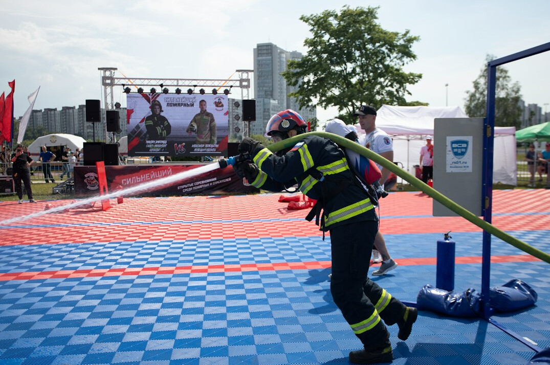 Group training session simulating a live broadcast crisis scenario